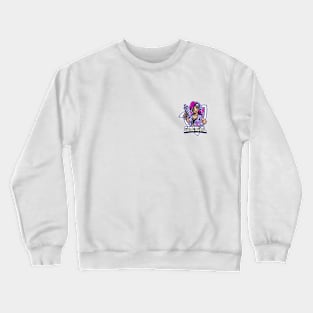 Gamer Girl Emblem Crewneck Sweatshirt